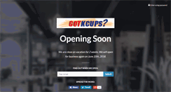 Desktop Screenshot of gotkcups.com